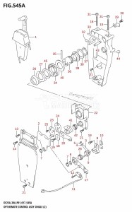 DF25A From 02504F-710001 (P01)  2017 drawing OPT:REMOTE CONTROL ASSY SINGLE (2) (DF25AR:P01)