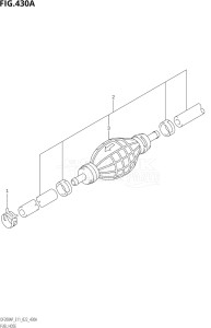 17503P-240001 (2022) 175hp E11-Gen. Export 2 (DF175AP    DF175AP) DF175AP drawing FUEL HOSE (E01,E11,E40)