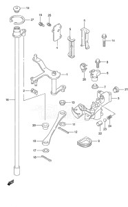 Outboard DF 90A drawing Clutch Shaft