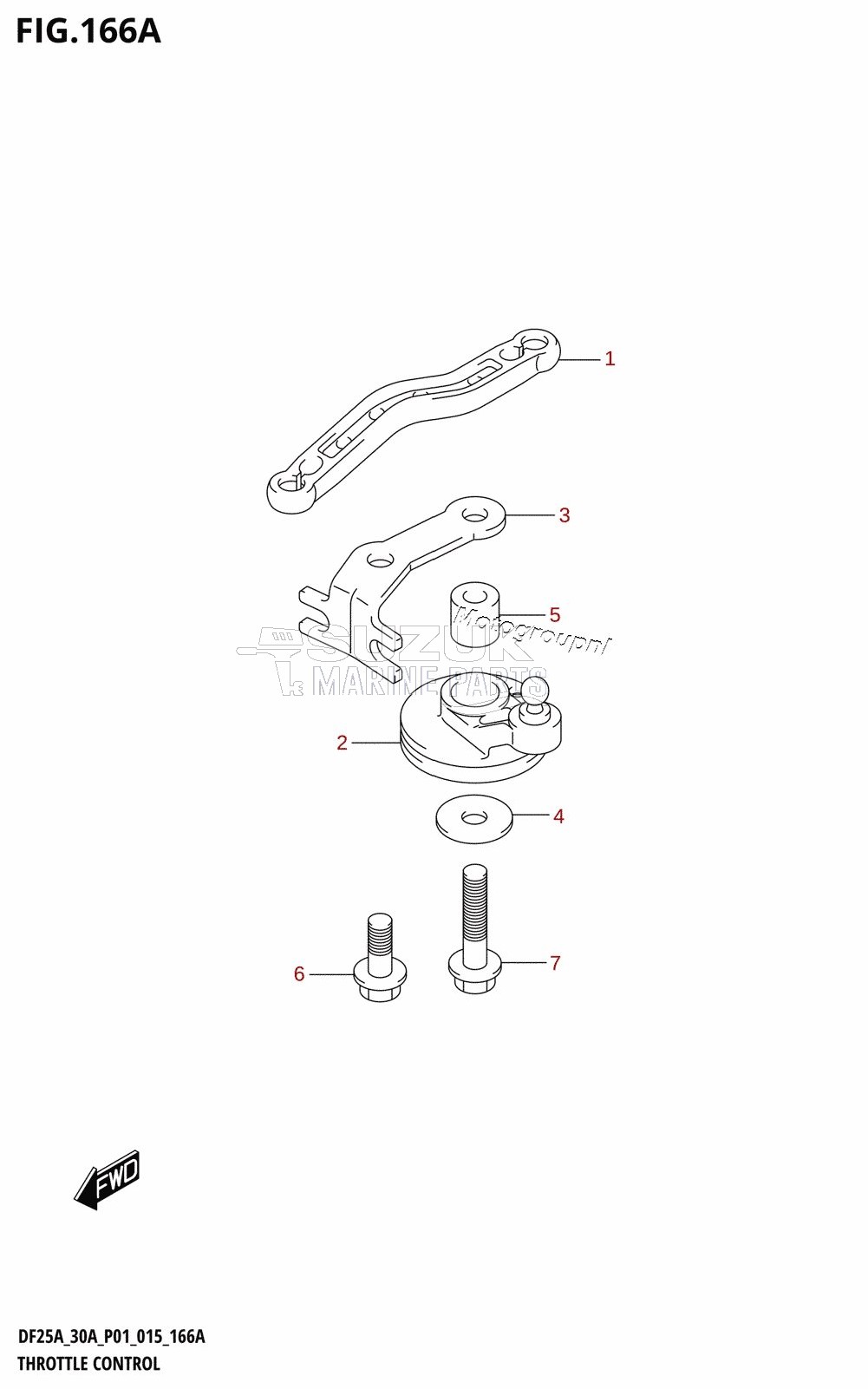 THROTTLE CONTROL (DF25A:P01)