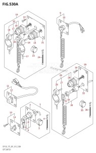 DF150Z From 15002Z-310001 (E01 E40)  2013 drawing OPT:SWITCH