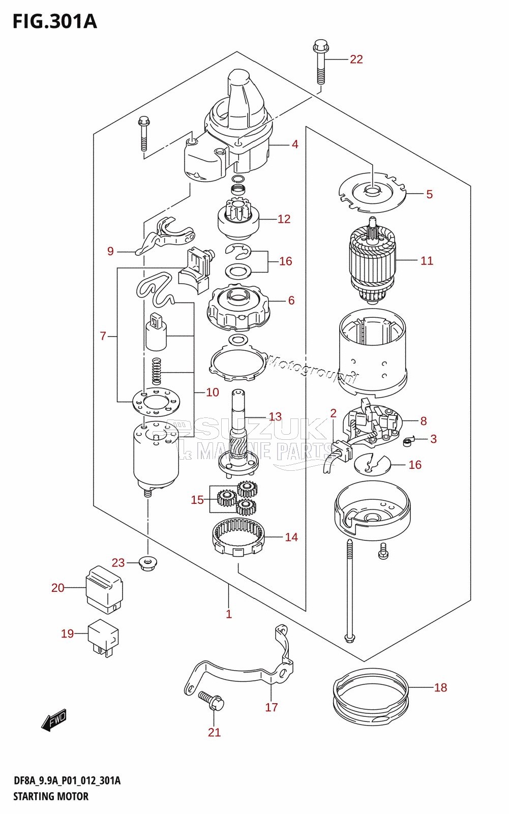 STARTING MOTOR