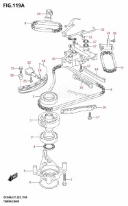 DF300B From 30003F-140001 (E11)  2021 drawing TIMING CHAIN