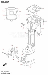 DF8A From 00801F-910001 (P01)  2019 drawing DRIVE SHAFT HOUSING