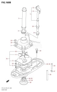 DT30 From 03005-210001 ()  2012 drawing WATER PUMP (DT30:P40)