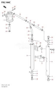 DF100 From 10002F-010001 (E01)  2010 drawing FUEL INJECTOR (DF115WT,DF115WZ)