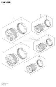 DF225Z From 22503Z-110001 (E01 E40)  2011 drawing OPT:METER (K8,K9,K10,011)