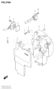 20002F-810001 (2018) 200hp E01 E40-Gen. Export 1 - Costa Rica (DF200T) DF200 drawing RECTIFIER / IGNITION COIL