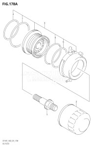 14002Z-110001 (2011) 140hp E01 E40-Gen. Export 1 - Costa Rica (DF140WZ  DF140Z) DF140 drawing OIL FILTER