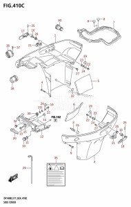 DF115BT From 11506F-440001 (E11 - E40)  2024 drawing SIDE COVER (DF115BSS)