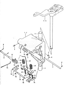 DT85 From 8501-001001 ()  1986 drawing SWIVEL BRACKET