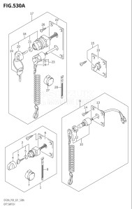 00995F-340001 (2023) 9.9hp E03-USA (DF9.9B  DF9.9BT  DF9.9BTH) DF9.9B drawing OPT:SWITCH (DF9.9BT,DF20AT)