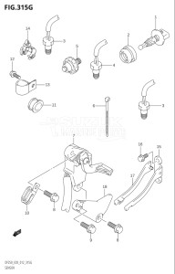 25003Z-210001 (2012) 250hp E03-USA (DF250Z) DF250Z drawing SENSOR (DF250ST:E03)