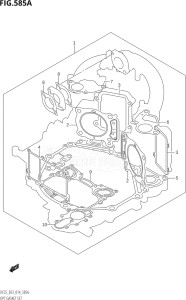 02503F-410001 (2014) 25hp E03-USA (DF25  DF25A    DF25AT    DF25ATH    DF25Q  DF25R) DF25 drawing OPT:GASKET SET