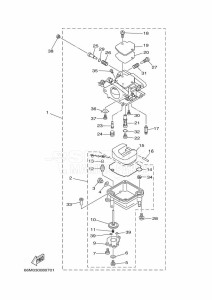 F15A drawing CARBURETOR