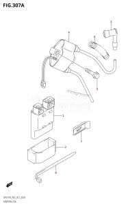 DF9.9 From 00993F-310001 (P03)  2013 drawing IGNITION COIL