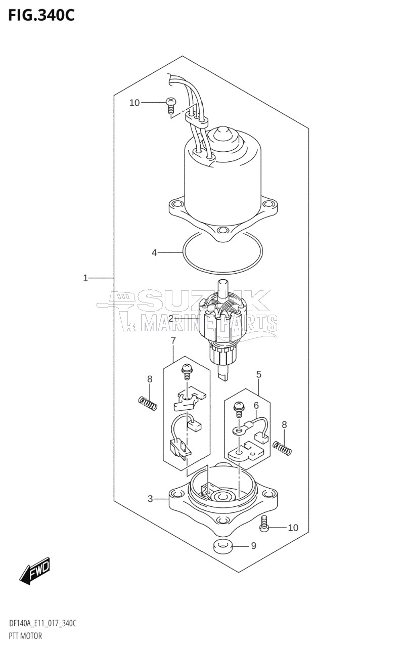 PTT MOTOR (DF115AT:E40)