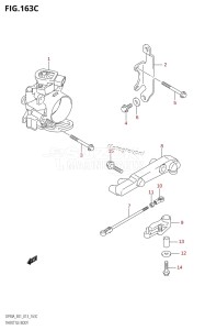 DF90A From 09003F-310001 (E01 E40)  2013 drawing THROTTLE BODY (DF70ATH:E01)