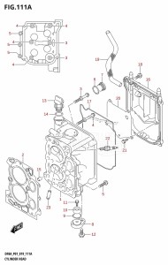 DF9.9A From 00994F-910001 (P01)  2019 drawing CYLINDER HEAD