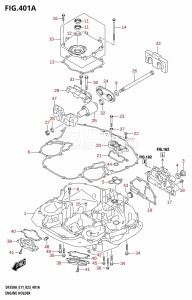 DF300B From 30003F-340001 (E11)  2023 drawing ENGINE HOLDER