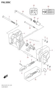 DF8A From 00801F-510001 (P01)  2015 drawing CLAMP BRACKET (DF9.9A:P01)