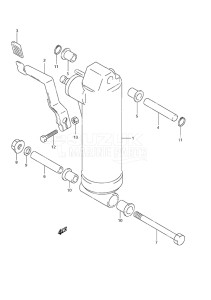 Outboard DF 40 drawing Gas Cylinder