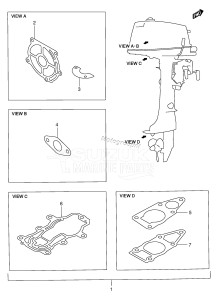 DT5 From 00503-130001 ()  2000 drawing OPTIONAL : GASKET SET (DT4)