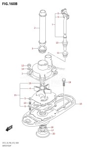 DT30 From 03005 -810001 ()  2018 drawing WATER PUMP (L-TRANSOM)