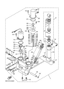 Z250D drawing POWER-TILT-ASSEMBLY-1