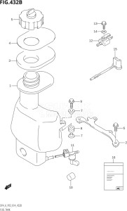 00402F-410001 (2014) 4hp P03-U.S.A (DF4) DF4 drawing FUEL TANK (DF6:P03)