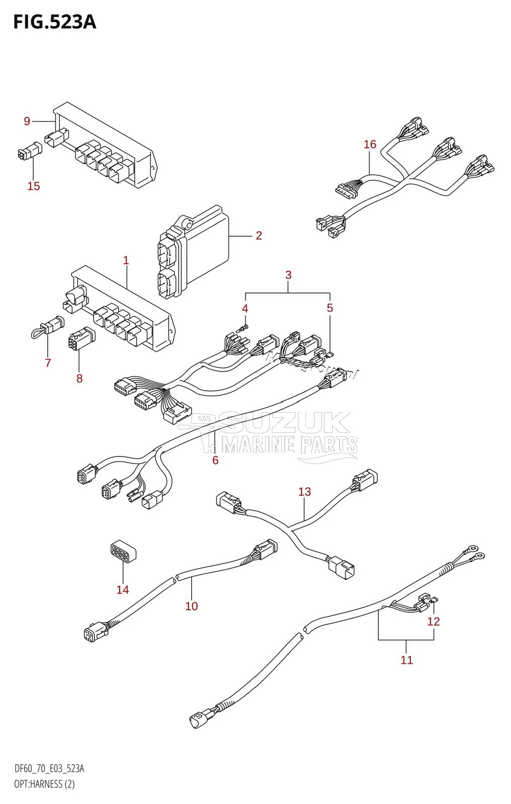 OPT:HARNESS (2) (K8,K9)