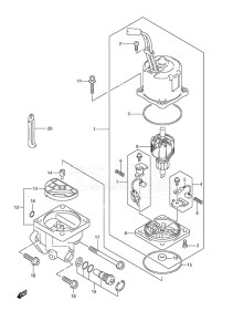 DF 175 drawing PTT Motor