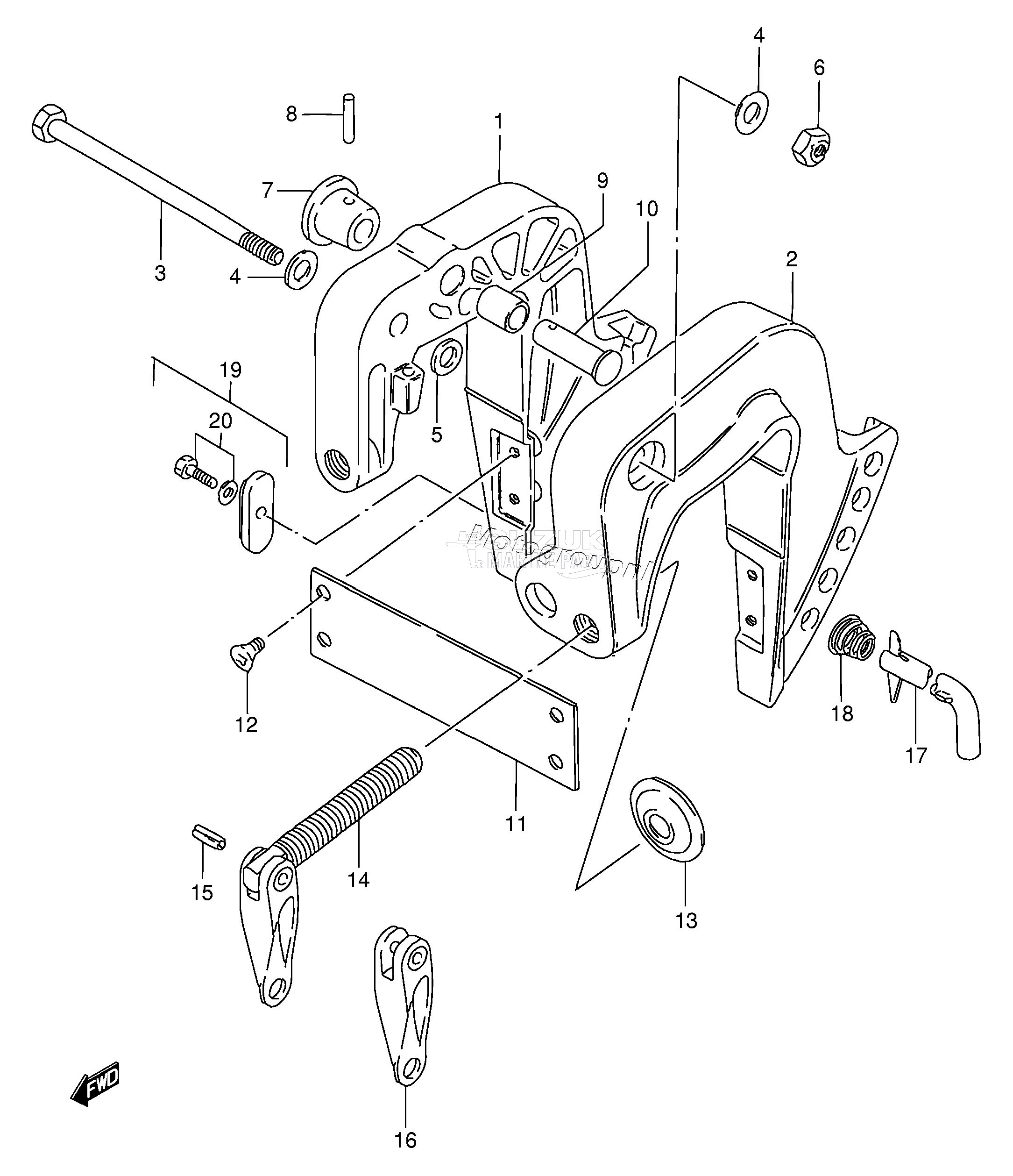 CLAMP BRACKET