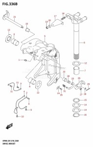 DF90A From 09003F-810001 (E01 E40)  2018 drawing SWIVEL BRACKET (DF80A)