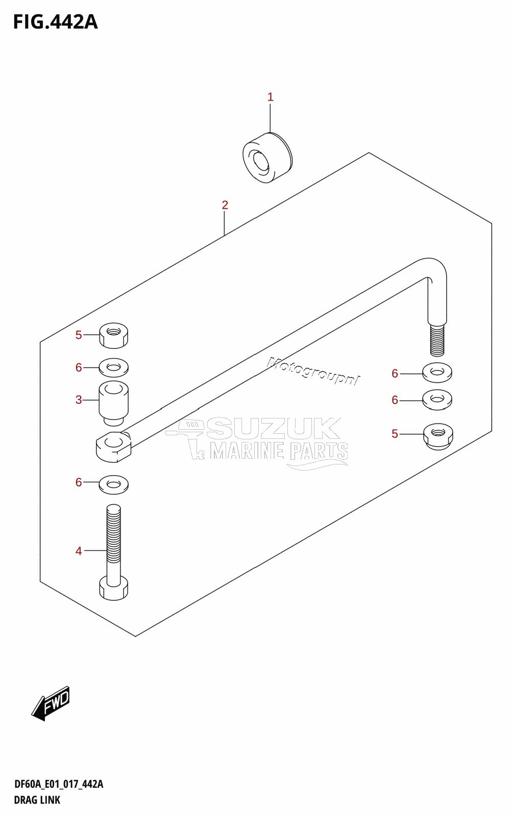 DRAG LINK (DF40A:E01)