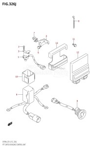 DF80A From 08002F-310001 (E40)  2013 drawing PTT SWITCH /​ ENGINE CONTROL UNIT (DF90ATH:E01)