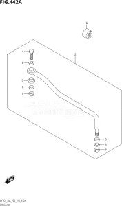 02504F-810001 (2018) 25hp P03-U.S.A (DF25A  DF25AQ  DF25AT  DF25ATH) DF25A drawing DRAG LINK (DF25AT,DF30AT)