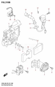 DF30A From 03003F-710001 (P01 P40)  2017 drawing RECTIFIER /​ IGNITION COIL (DF25AR:P01)