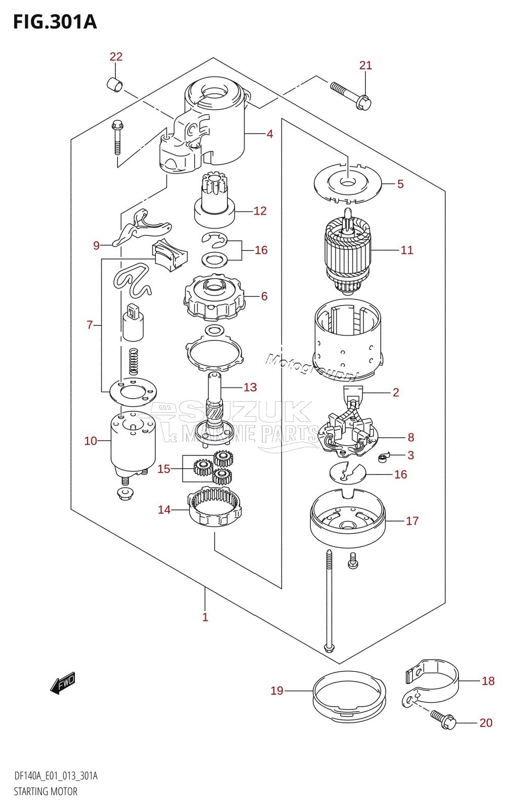 STARTING MOTOR