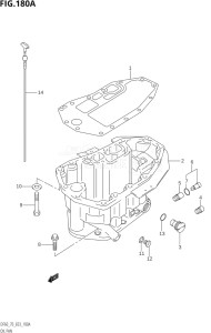 07001F-031001 (2013) 70hp E03-USA (DF70THY  DF70TK1  DF70TY  DF70WTHK1  DF70WTUK1) DF70 drawing OIL PAN