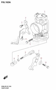 DF60A From 06002F-210001 (E03)  2012 drawing THROTTLE BODY