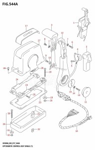 DF200AZ From 20003Z-710001 (E03)  2017 drawing OPT:REMOTE CONTROL ASSY SINGLE (1)