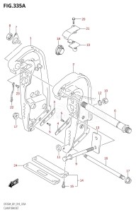 DF350A From 35001F-710001 (E01)  2017 drawing CLAMP BRACKET (DF350A)