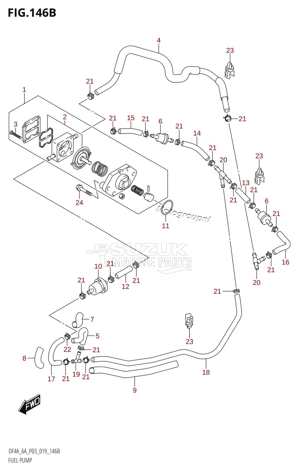 FUEL PUMP (DF6A)