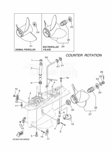 FL225FETX drawing PROPELLER-HOUSING-AND-TRANSMISSION-4