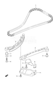 Outboard DF 50A drawing Timing Chain