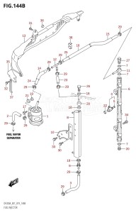 DF150A From 15003F-910001 (E01 E40)  2019 drawing FUEL INJECTOR (E40)