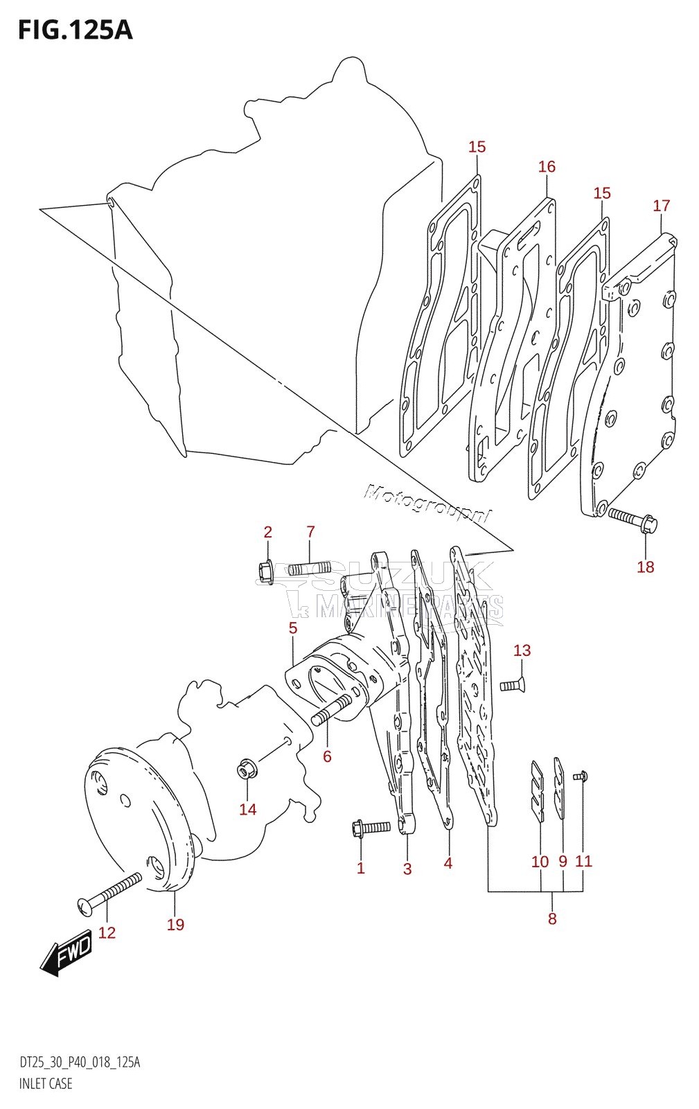 INLET CASE (DT25K)