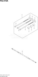 03003F-040001 (2020) 30hp P01 P40-Gen. Export 1 (DF30A  DF30AQ  DF30AR  DF30AT  DF30ATH) DF30A drawing OPT:REMOCON CABLE