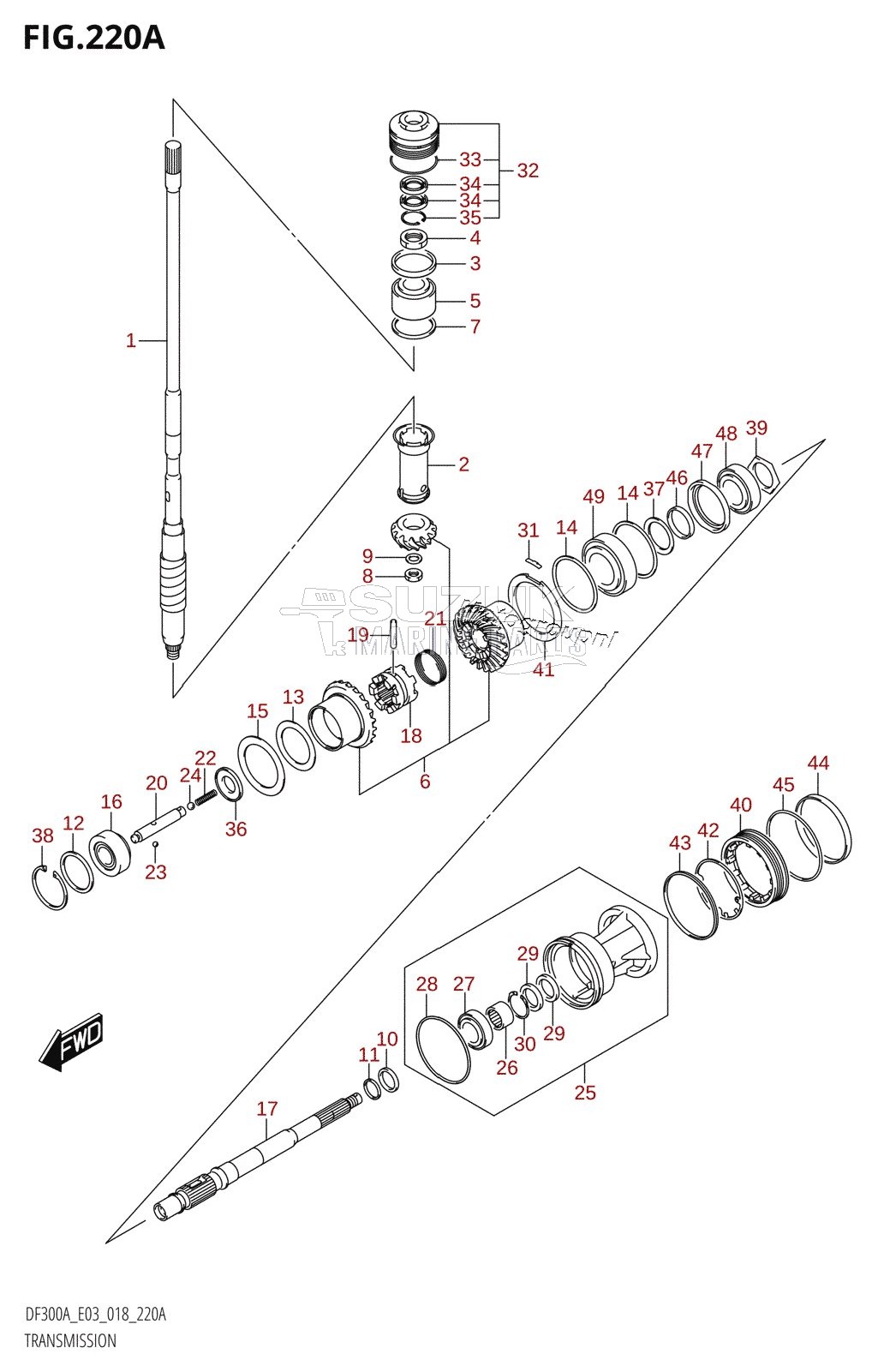 TRANSMISSION (DF300A)